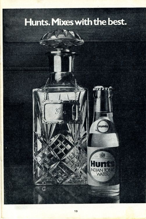 Page 19 - Hunts Tonic Water Advert