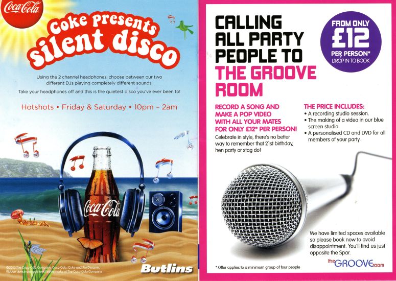 Pages 16 & 17 - Silent Disco & Groove Room