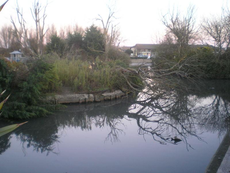 The old boating lake