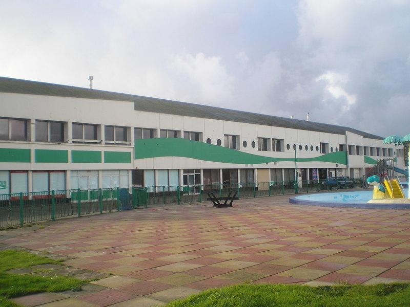 The old reception building
