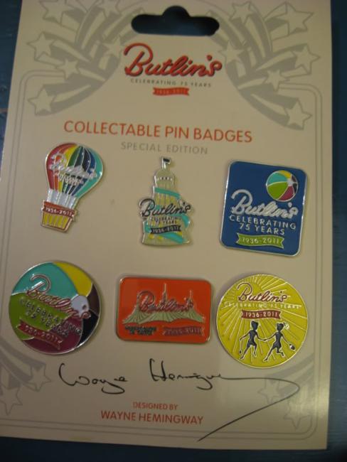75th Anniversary Pin Badges