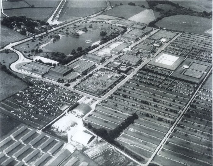 Butlins Filey Aerial View 1961