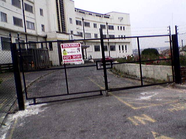 Front of Hotel Pre-Demolition