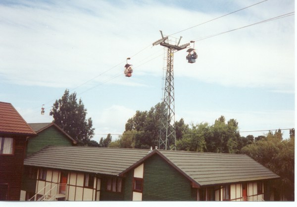 Chairlift & New Chalets 1995