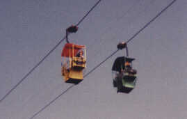 View of chair lift from Yellow Camp ZH106