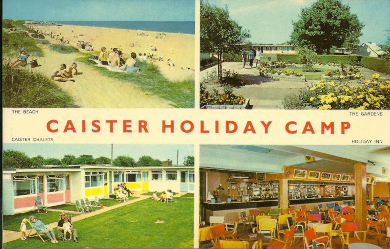 Caister Holiday Camp Postcard