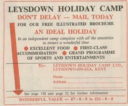 Leysdown Holiday Camp