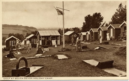 South Devon Holiday Camp Postcard (Pre Pontins)