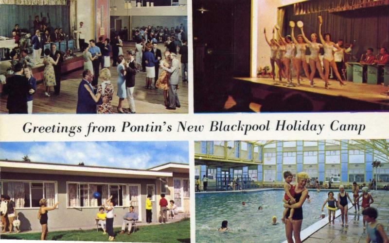 Pontins Blackpool Postcard