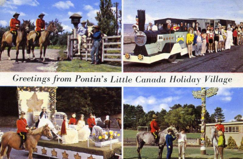 Pontins Little Canada Postcard