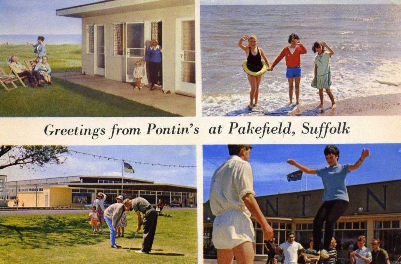 Pontins Pakefield Postcard