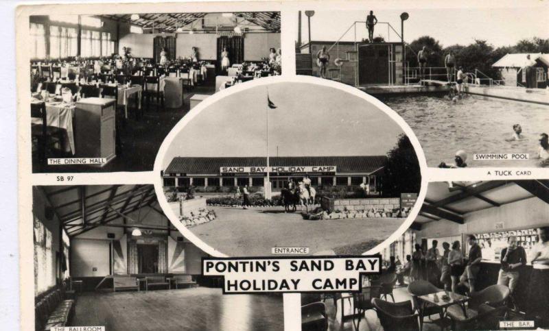 Pontins Sand Bay Postcard