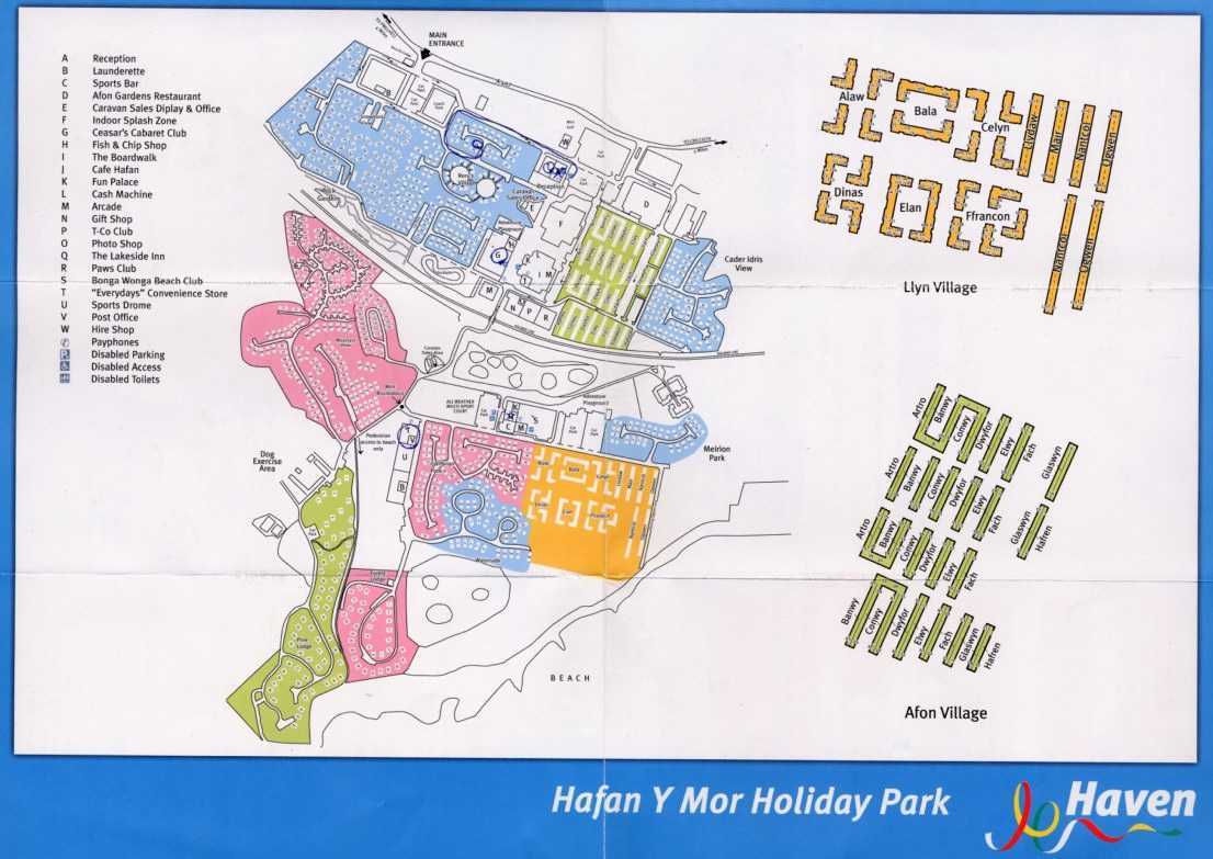 Pwllheli Map from 2002
