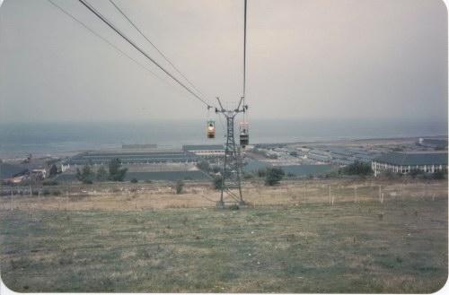 View from the chairlift 1982