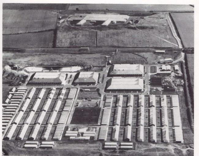 1940s Aerial view