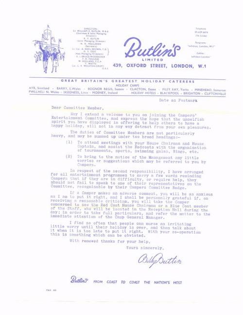 Committee Letter