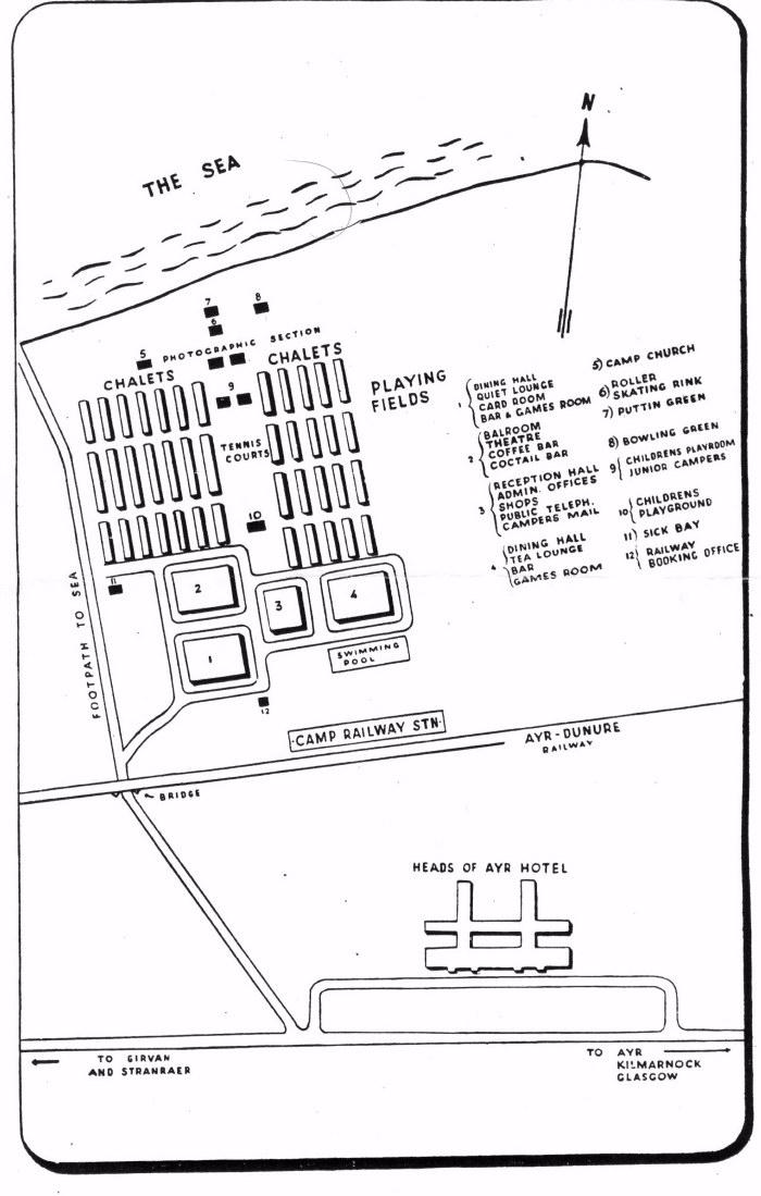 Ayr map from 1949