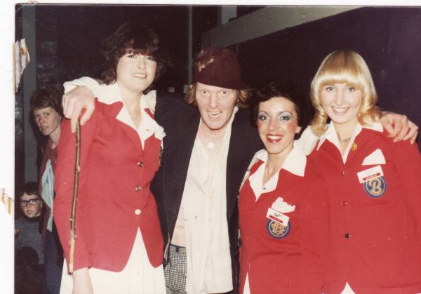 Suzi, Gerry the camp tramp, Valda & Carol in 1979