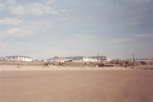 View from the beach