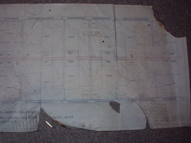 Original 1965 Chalet Blueprint