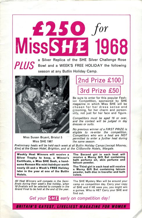 Miss She 1968