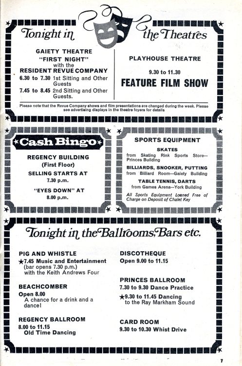 Page 7 - Saturday Entertainment - Theatres & Ballrooms
