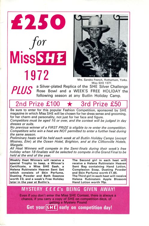 Miss She 1972