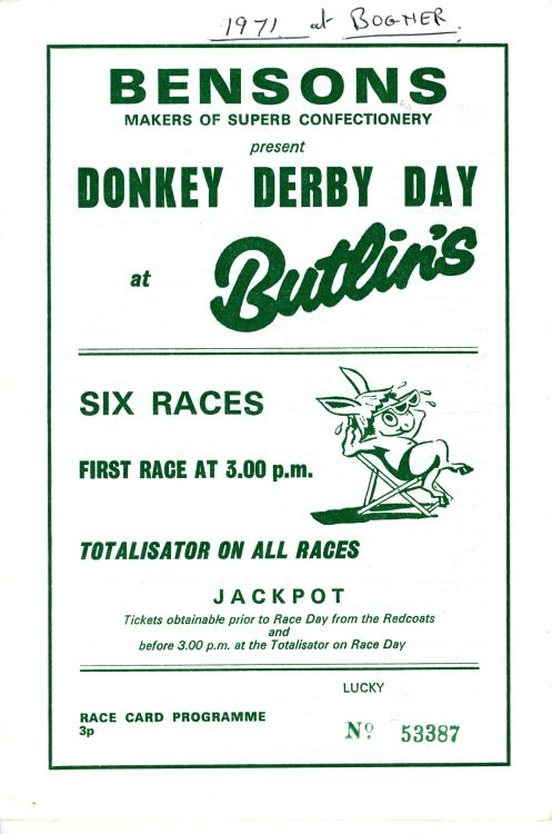 Donkey Derby Day
