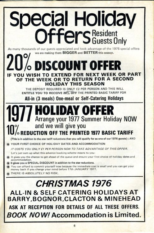 Page 6 - Special Holiday Offers