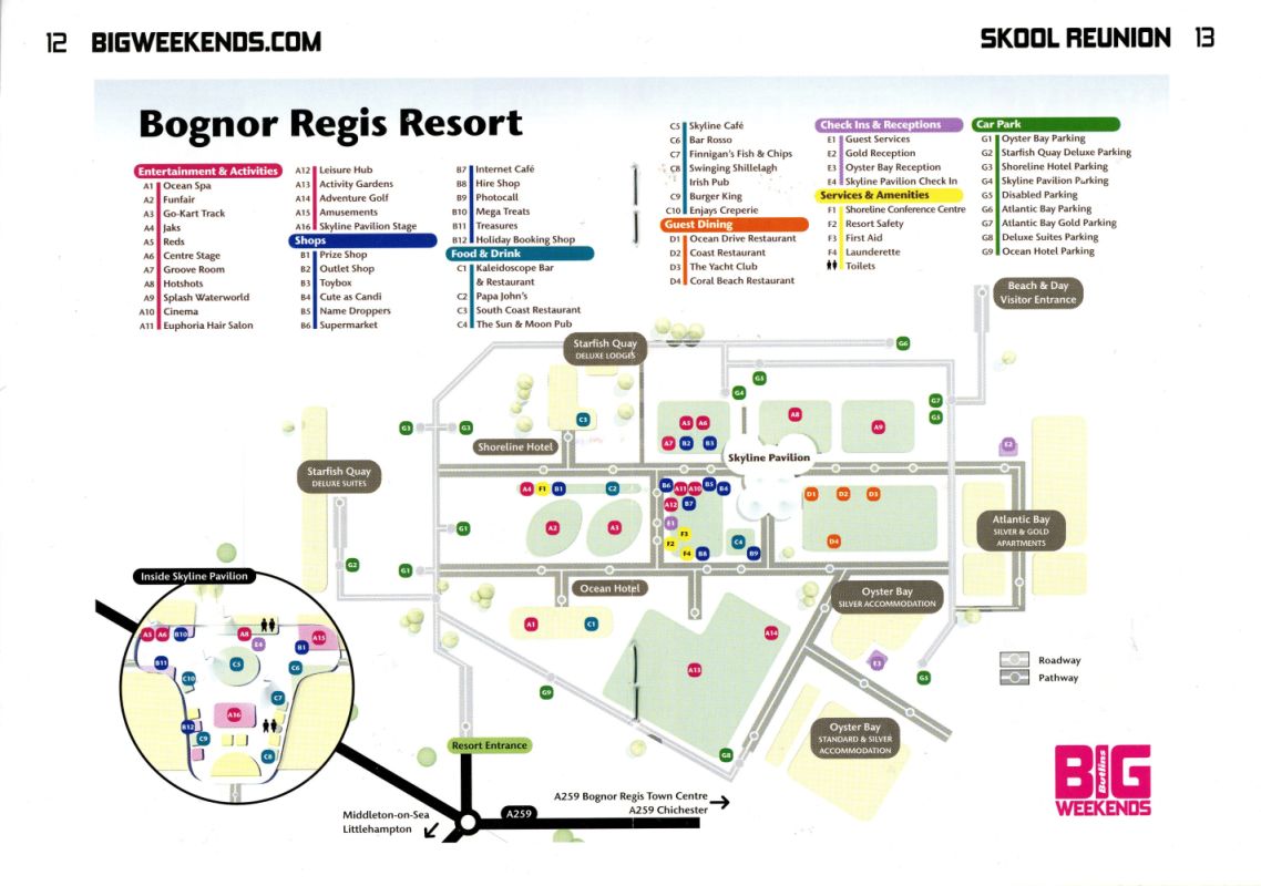 Bognor Map from November 2010