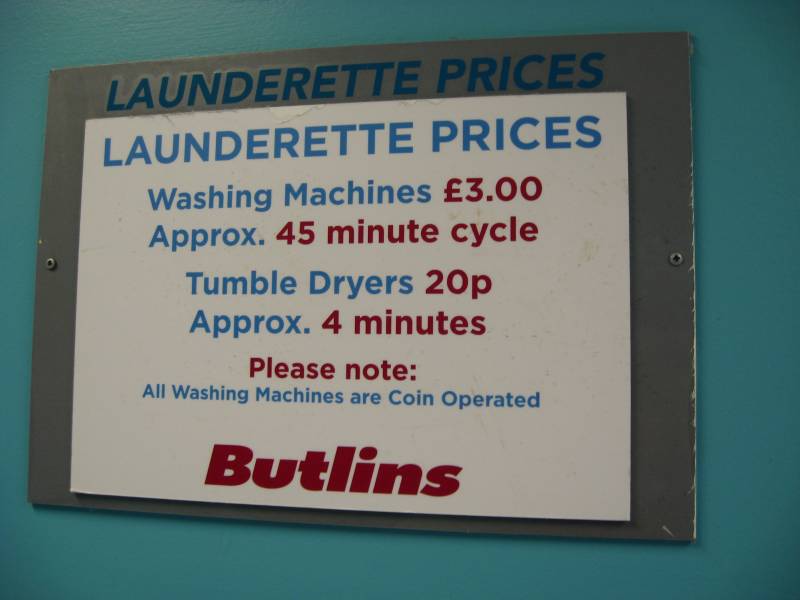 Laundrette Prices