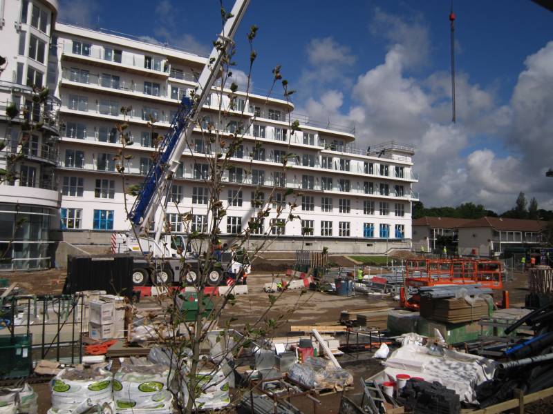 Wave Hotel Construction June 2012