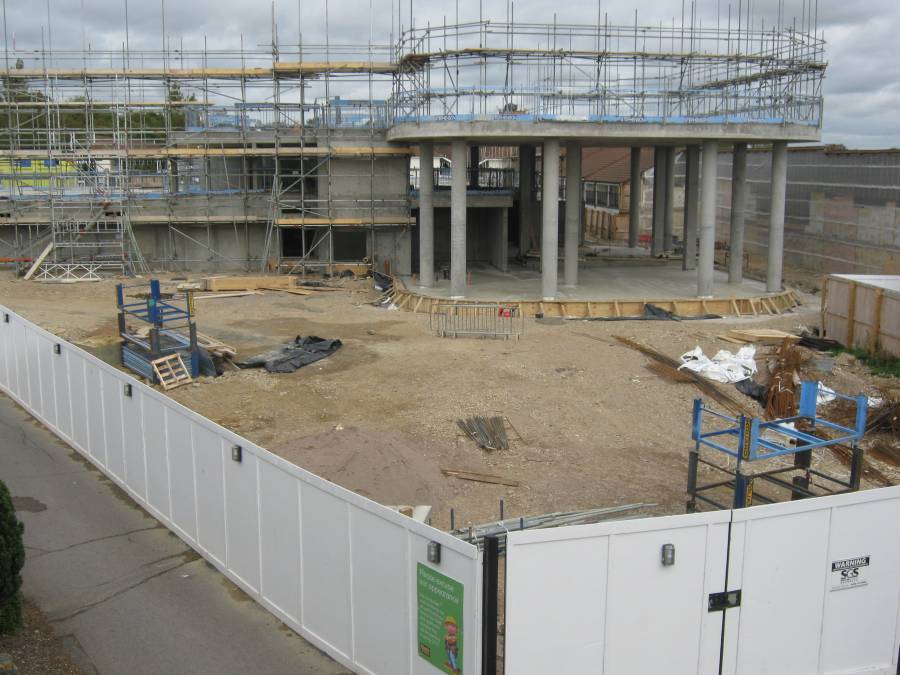 Wave Hotel Construction October 2011