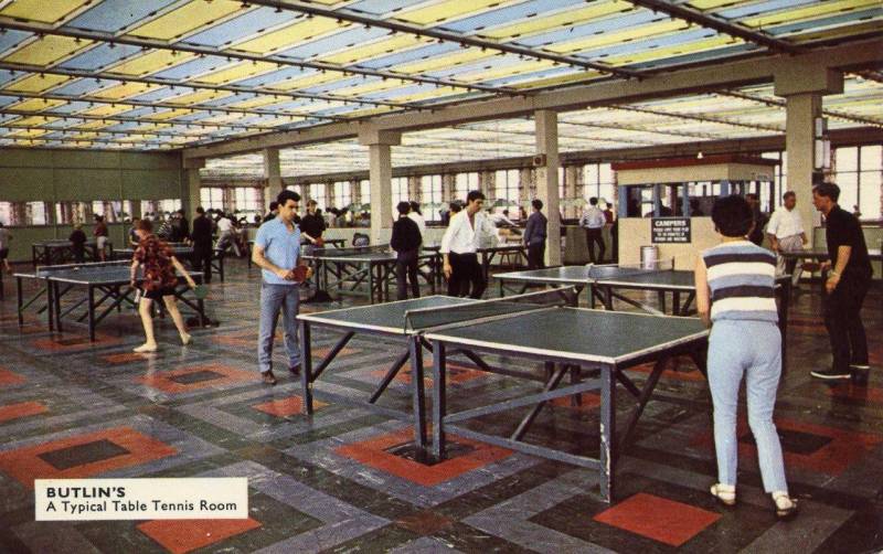 A Typical Table Tennis Room