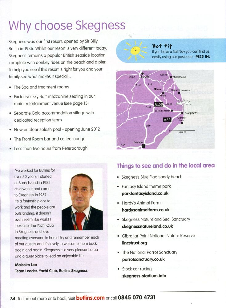 Booking Guide Page 34 - Why Choose Skegness