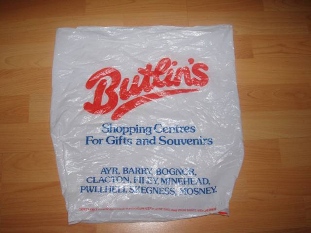 Butlins Carrier Bag