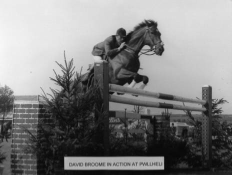 David Broome Show Jumping at Pwllheli in 1980