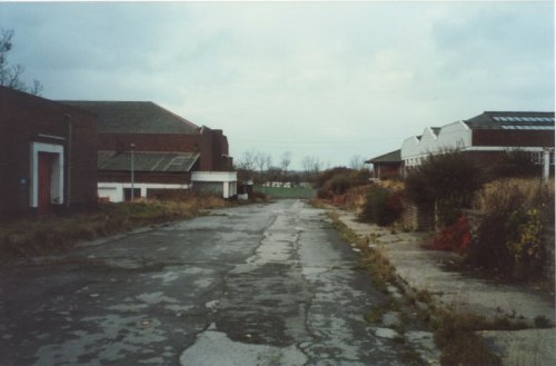 Looking back towards the site of the old York Dining Halls (the grass area in the middle distance). Empire Theatre to the left