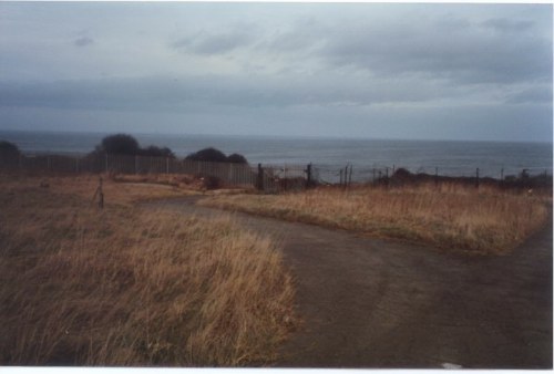 This is where Puffin Billy would turn around and head back towards the camp centre. The beach gate can be seen in the distance