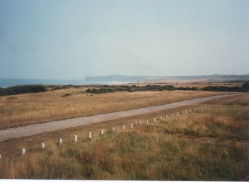 Another view taken from Blue Camp showing the coast road