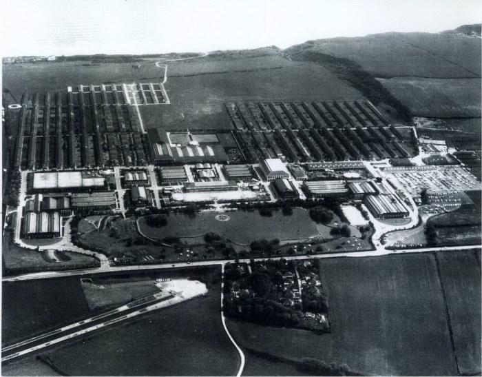 Butlins Filey Aerial View 1967