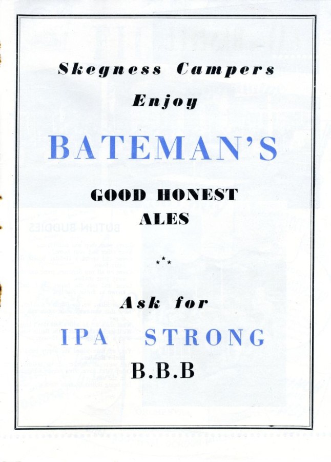 Bateman's Advert