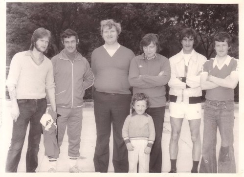 Five-a-side staff football team 1979