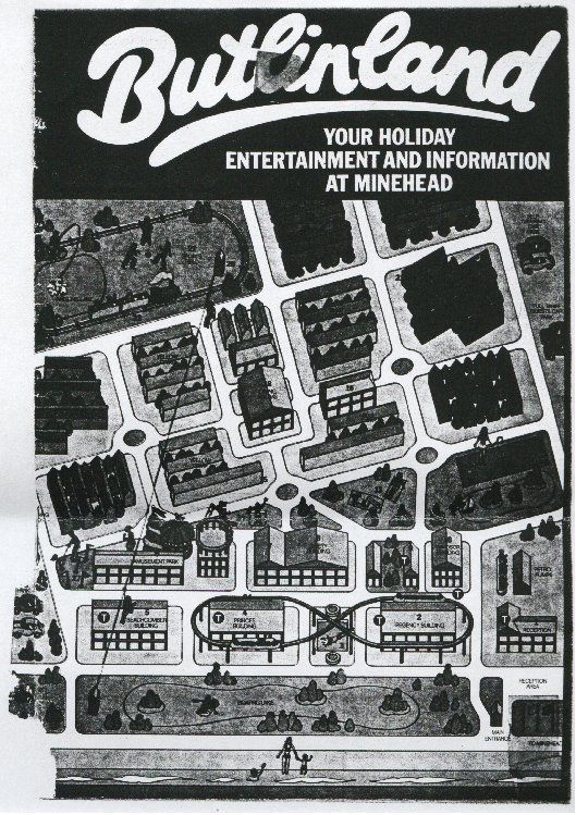 Minehead Map from 1981