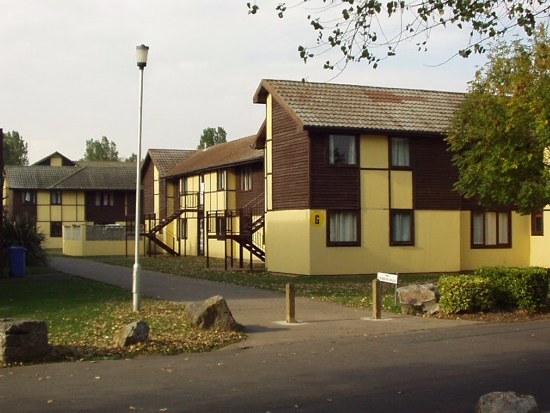 1980s Apartments built on site of old Yellow Camp