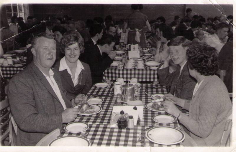 Jane in 1961 with the Fitzpatrick family