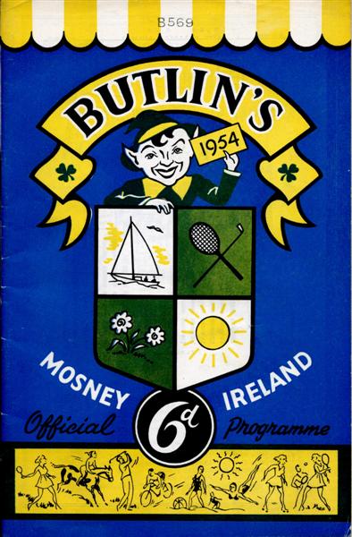 1954 Programme Cover