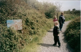 Pwllheli. Disused trackbed 2002