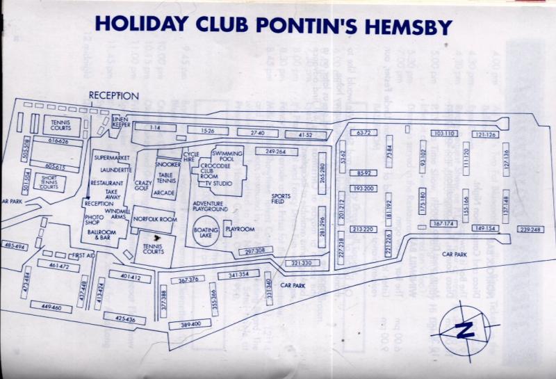 Hemsby Map
