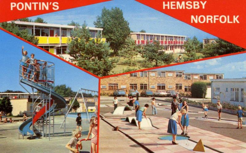 Pontins Hemsby Postcard